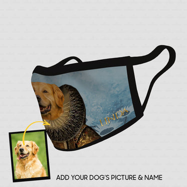 Personalized Dog Gift Idea - Royal Dog's Portrait 36 For Dog Lovers - Cloth Mask